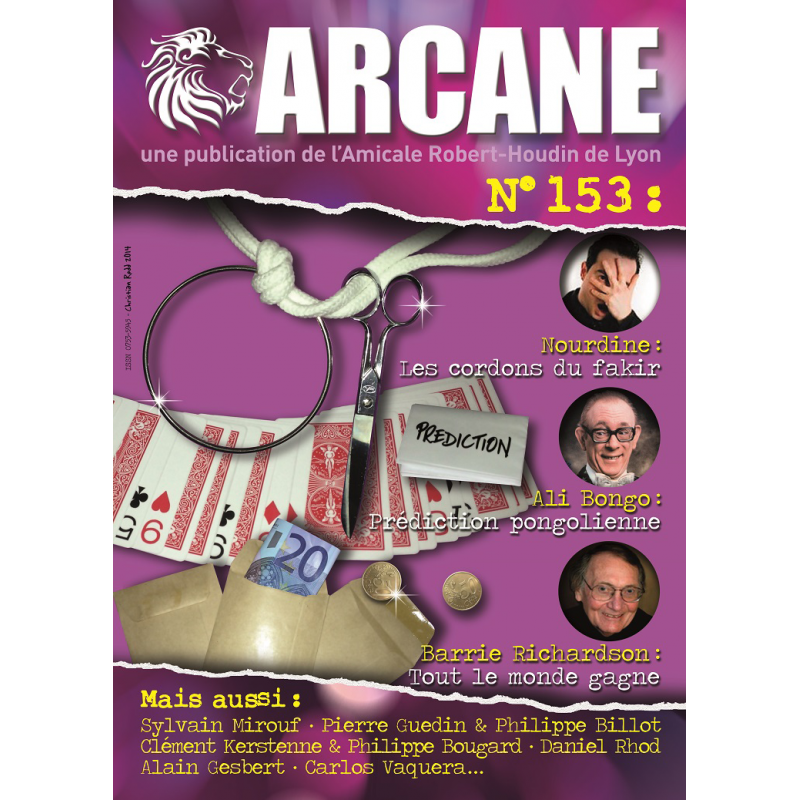 Arcane n°153 janvier 2014